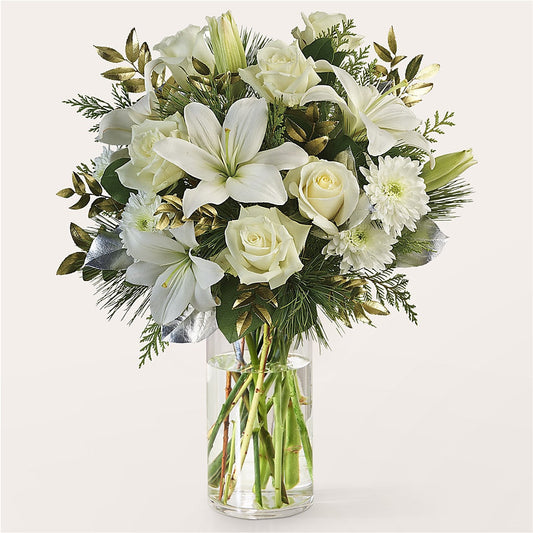 Wintry Mix Bouquet –  Blooms By The Lake, Lake Arthur LA