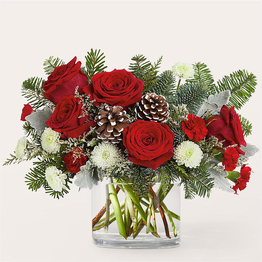 Yule Cheer Bouquet –  Blooms By The Lake, Lake Arthur LA