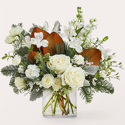 Fresh Snowfall Bouquet –  Blooms By The Lake, Lake Arthur LA