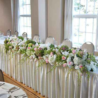 State of Joy Head Table Arrangement –  Blooms By The Lake, Lake Arthur LA