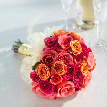 Sweet Roses Bouquet –  Blooms By The Lake, Lake Arthur LA
