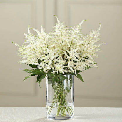 White Astilbe Bouquet –  Blooms By The Lake, Lake Arthur LA