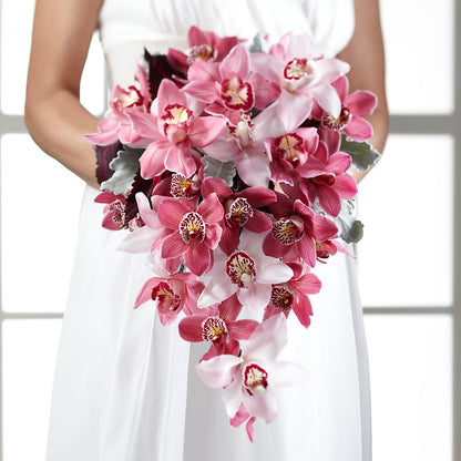 Pink Mink Bouquet –  Blooms By The Lake, Lake Arthur LA
