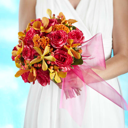 Brilliant Shades of Love Bouquet –  Blooms By The Lake, Lake Arthur LA
